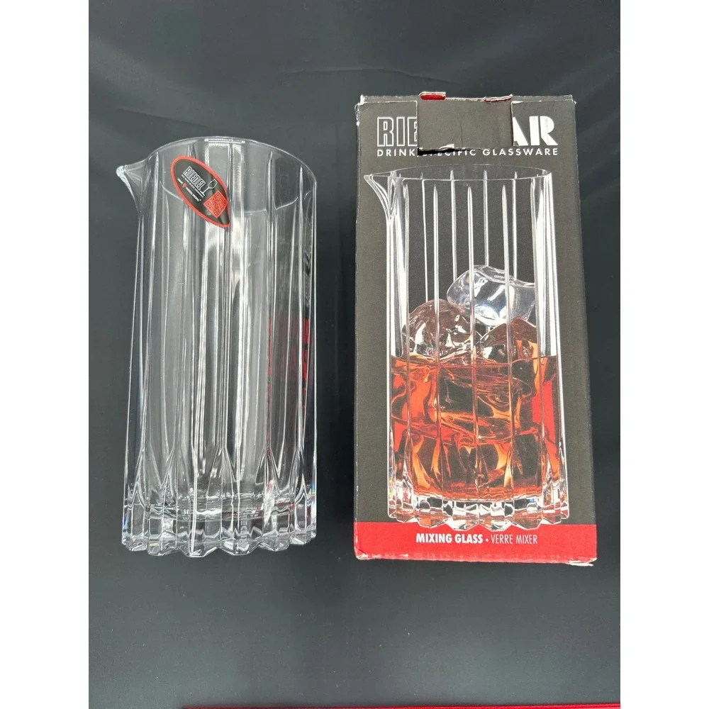 Riedel Bar Drink Specific Glassware Crystal Mixing Glass 6417/23 Germany 7